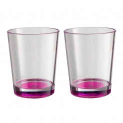 Sada sklenic Brunner Multiglas růžová 300 ml, 2 ks
