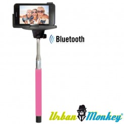 Teleskopická selfie tyč Urban Monkey růžová