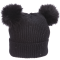 Dámská pletená čepice Scala Beanie s bambulí