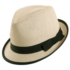 Dámský klobouk Tropical Trends Fedora bílý