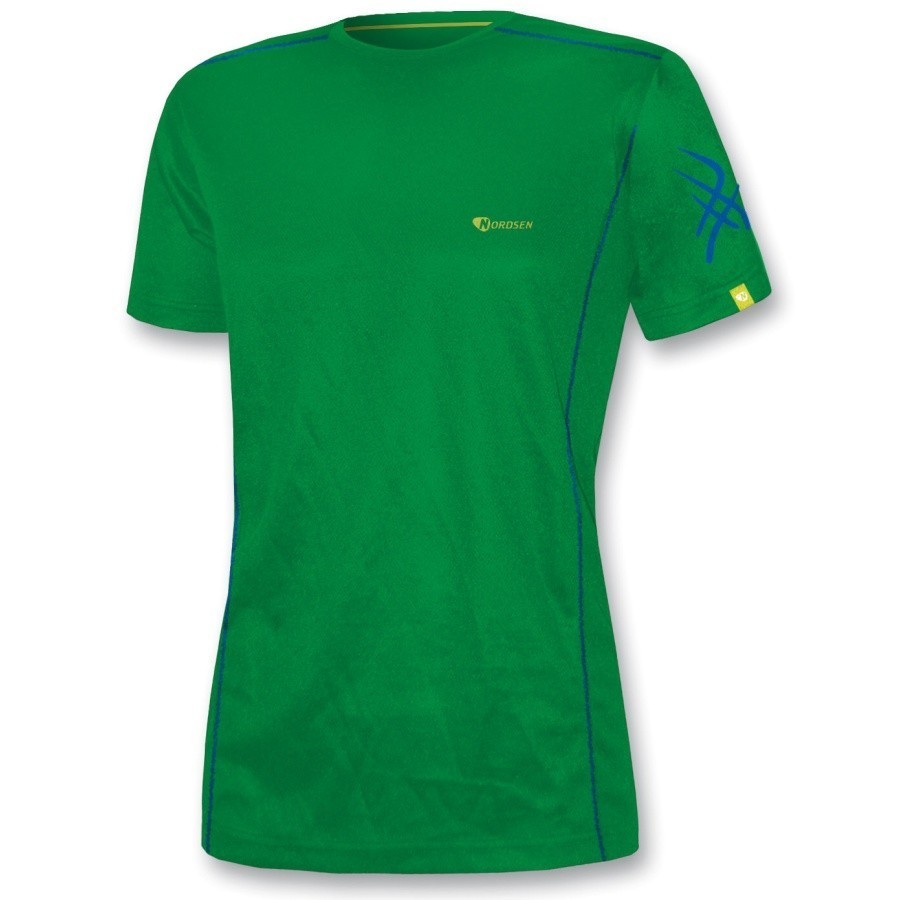 Pánské triko Acero zelené, Velikost L Nordsen Z57NA3B206L
