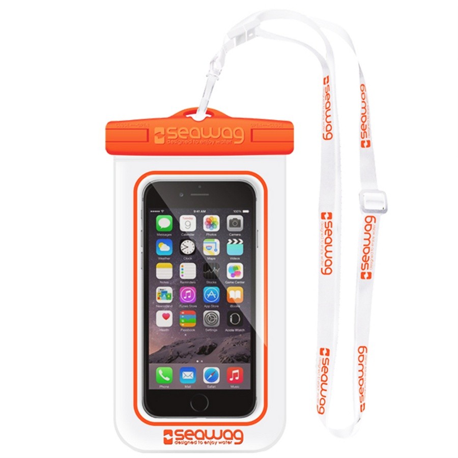 Vodotěsné pouzdro Seawag Smartphone bílé/oranžové Seawag Z25SEAWAGW5
