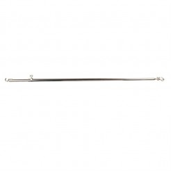 Stanová ocelová tyč průměr 25 mm - háček (160-260 cm)