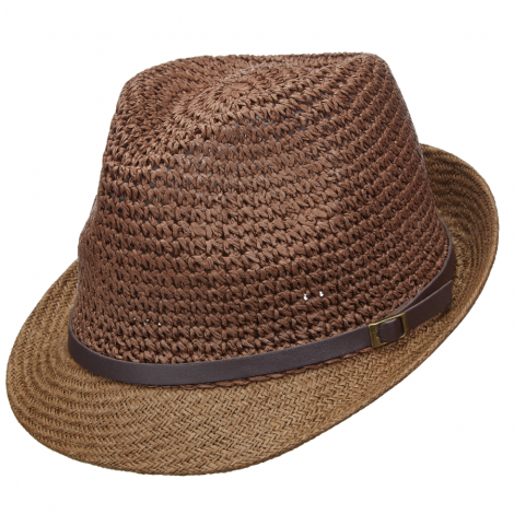 Dámský klobouk Scala Cro Toyo hnědý