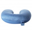 Cestovní polštář na krk Travel Blue Micro Pearls Pillow světle modrý