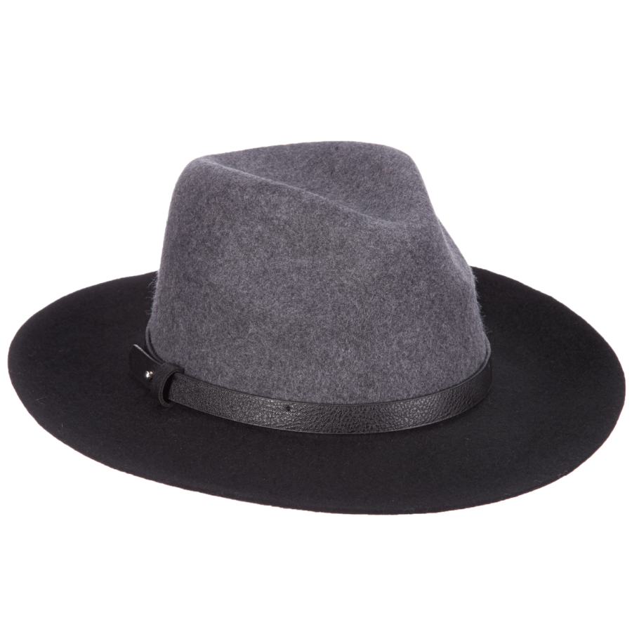 Dámský klobouk Scala Colby šedý Scala Z34LF241-charcoal