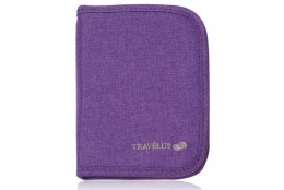 Peněženka na doklady Travelus fialová
