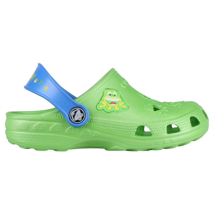 Dětské gumové boty Little Frog zelené, Velikost č. 34/35 COQUI Z498701L3435