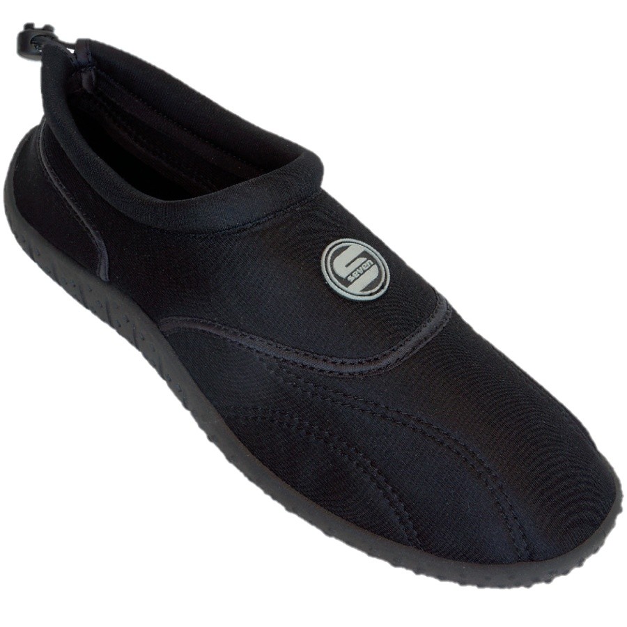 Pánské boty do vody Surf7 Slip on II. černé, Velikost č. 43 Surf7 Z10AQ17M.BLACK.10