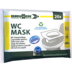 Papírová sedátka Brunner WC-Mask (20 ks)