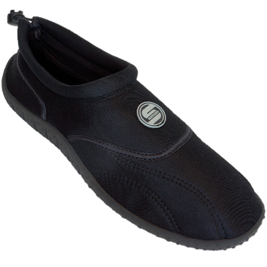 Pánské boty do vody Surf7 Slip on II. černé, Velikost č. 44,5 Surf7 Z10AQ17M.BLACK.11