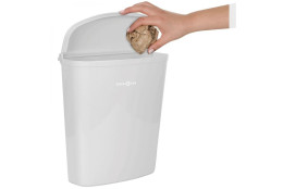 Odpadkový koš Brunner Pillar bílý